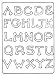 Coluzzle Alphabet Template - Camelot