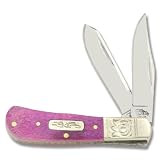 Colt Knives 383 Small Lady Colt Tiny Trapper Knife with Pink Bone Handles