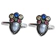 Designer Silver Toe Ring Foot Jewelry India Fashion