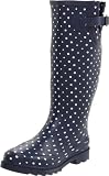 Chooka Women's Posh Dots Rain Boot,Navy,9 M US Chooka Women's Posh Dots Rain Boot,Navy,9 M US