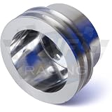 Big Block Chevy Crankshaft Pulley, 396 427 454 V-Belt - Long Water Pump by CVF Racing