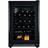 HVFE024BBB 24-Bottle Single-Zone Freestanding Wine Cooler