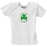 White Kiss Me I'm Irish Lap T