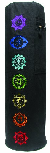 Gaiam Chakra Embroidered Yoga Mat Bag