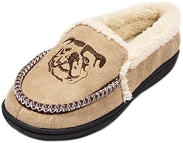 Ugly Me London Men's Closed Back Harold Slippers (9-10 Size, Natural)