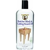 Howard Products BBB012 Butcher Block and Cutting Board Oil, 12-Ounce