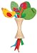 Sassy Earth Brights Wooden Cherry Tree Rattle