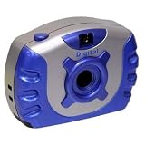 Digital Concepts Kids Cam Snap Science Point & Shoot Digital Camera, PC-Web-Video Clips, Purple/White