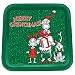 Dr. Seuss The Grinch Who Stole Christmas Tin Serving Tray New Gift