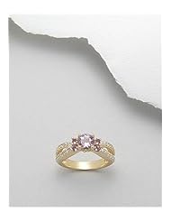 CZ Ring In 92.5 Sterling Silver