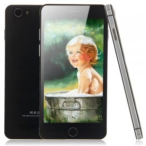 Cell Accessory Mijue M680 1+4GB Quad-core Processor Android 4.2.2 Cellphone with 5.0" Screen (EU Standard) Black