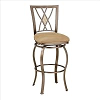 Hillsdale Brookside 24 Inch Counter Height Swivel Bar Stool