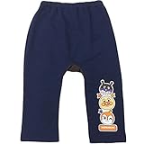 2016年 秋冬 アンパンマン ロング丈 ミニ裏毛 丸マチ モンキーパンツ ANPANMAN ネイビー◇90cm