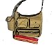 Franco Sarto Khaki Lindon Organizer with Umbrella and Cell Case