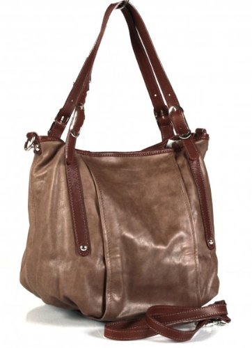 Ledertasche - Umhängetasche Schlamm braun
