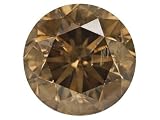 MIN .50CT MM VARIES ROUND CHAMPAGNE DIAMOND