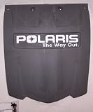 Genuine Polaris Snowmobile Sled Accessories / Gray IQ RMK Fusion Snow Flap / Part # 2875078-453