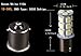 YITAMOTOR 10 X 1156 7506 1003 1141 LED 18 SMD BA15S Interior RV Turn Signal Backup Reverse Camper White LED Bulbs Light