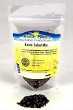 Basic Salad Mix Microgreens Seeds - 4 Oz. Resealable Bag - Use for Indoor Gardening, Growing Micro Greens & More | Micro Greens Salad Garden Seeds