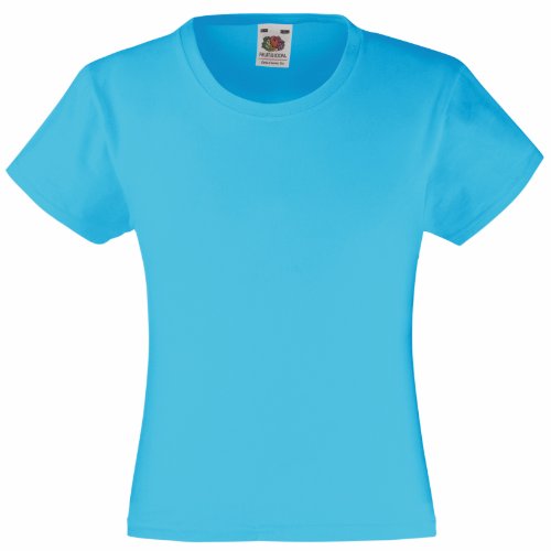 Fruit Of The Loom Girls Childrens Valueweight Short Sleeve T-Shirt