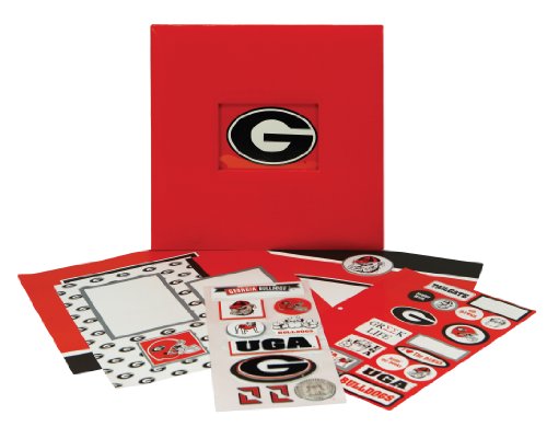 Tapestry by CR Gibson University of Georgia Complete Scrapbook Kit, Collegiate Edition