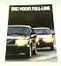 1992 92 VOLVO BROCHURE 240 740 940 960 GL Turbo Sedan