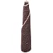 Merit 5 Degree Tapered Cone Point, Aluminum Oxide, Roll Resin Bonded, 5/16" Diameter x 1-1/2" Length, Grit 80  (Pack of 25)