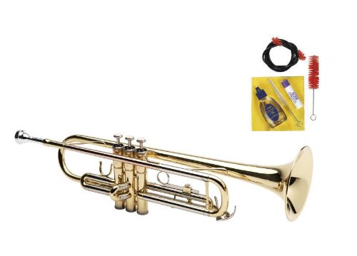 Legacy Intermediate Trumpet TR750 w/ Deluxe Convertible Case, Yamaha Accessory Kit and 2 Year Warranty