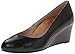 Vionic With Orthaheel Womens Antonia Mid Wedge Pump Shoes, Black, US 9