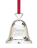 Reed & Barton Silverplate Annual Christmas 2007 Bell