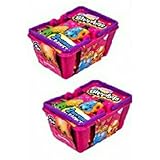 Shopkins Season 2 Bundle: 2 Blind Shopping baskets with 2 Shopkins each (2 baskets, 4 characters)