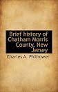 Brief history of Chatham Morris County, New Jersey