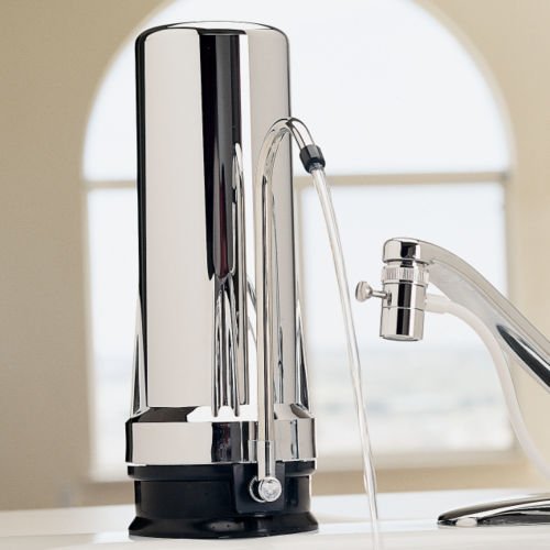 Gaiam Countertop Water Filter - Chrome Model
