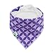 Cute Baby Bandana Bibs, Unisex 4 Pack Bib with Snaps - Best for Babies Drooling, Teething and Feeding - 100% Soft Cotton & Waterproof Fleece Backing. Perfect Baby Shower Gift Set for Boys & Girls