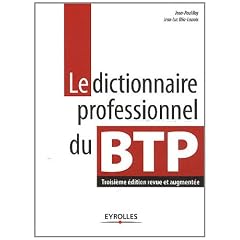 Le dictionnaire professionnel du BTP