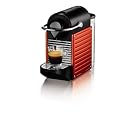 Nespresso Pixie Red XN3006 Krups  - Cafetera monodosis (19 bares, Apagado autom�tico, Sistema calentamiento r�pido), Color naranja