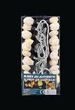 Magnolia flowers string LED light White color 10' long