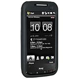 Amzer Rubberized Snap On Crystal Hard Case for Sprint HTC Touch Pro 2 (Blac ....