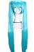 L-email 100-105cm Blue Long Straight Hatsune Miku Vocaloid Cosplay Hair Wig Rw78