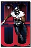 Houston Texans (Mario Williams) Framed Sports Poster Print - 24