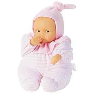 Corolle Babicorolle Babipouce Striped Doll - Pink 12 by Corolle