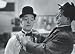 Laurel and Hardy in Tit for Tat Art Poster Print by G. Neri, 27x20