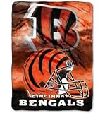 Cincinnati Bengals 60"x80" Royal Plush Raschel Throw Blanket - Aggression Style Warm Durability
