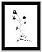 Alexander Calder - Untitled, 1945 - Framed 16.5x13.5 Art Print Poster