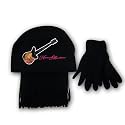 Disney Hannah Montana Girl's Fleece Hat, Scarf and Glove Set - 3 Piece Set (7-14)