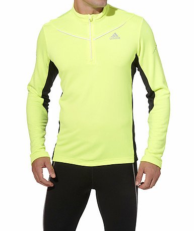 Herren Langarm Laufshirt adiViz 1/2 Zip L/S M Large Image