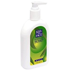 Kiss My Face Anjou Pear Liquid Moisture Soap, 9-Ounce Pumps (Pack of 6)
