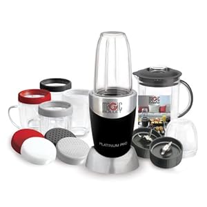 Magic Bullet 7921 Platinum Pro 20-Piece Set, Stainless Steel