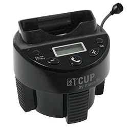 Macally BTCUP Full-Channel FM Transmitter with Built-in Bluetooth for iPod and iPhone (Black)