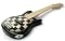 Chequered Black Childrens Guitar: 1/2 size Childs Electric Guitar for Kids Beginners aged 5-9